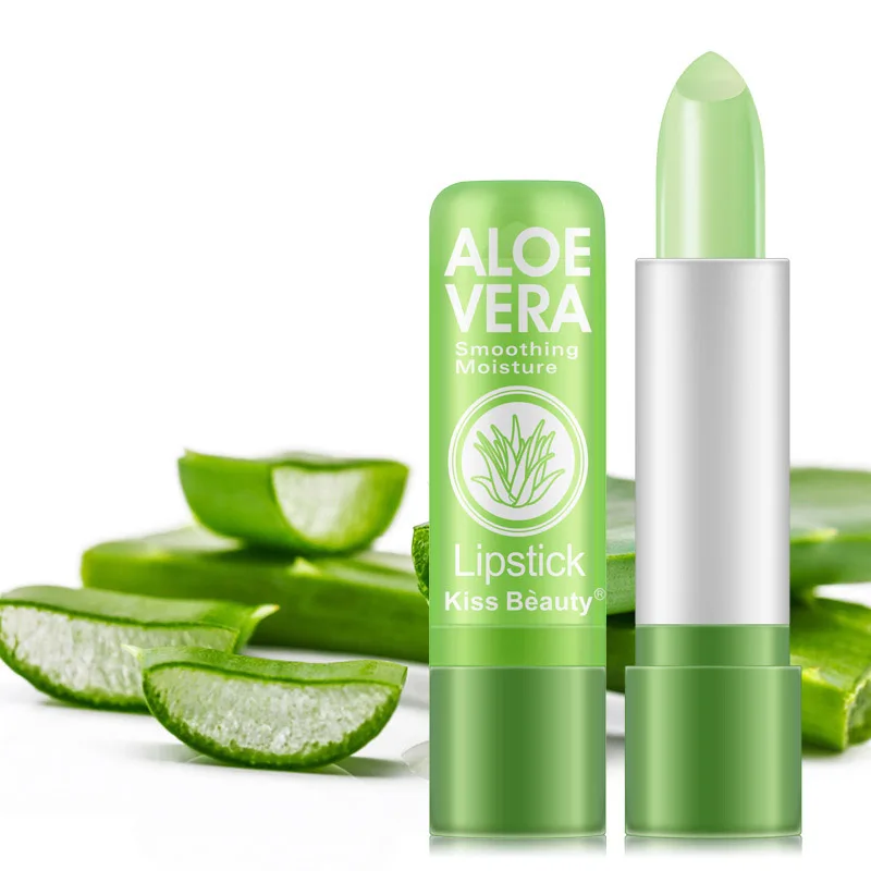 Lip Balm 12Pcs/set Aloe Vera Color Changing Tinted