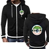 Men's Jacket Outwear Bonzai Records Music Print Sweatshirt Casual HipHop Hooded Jacket High Quality Spring Autumn Tops Outwear 1