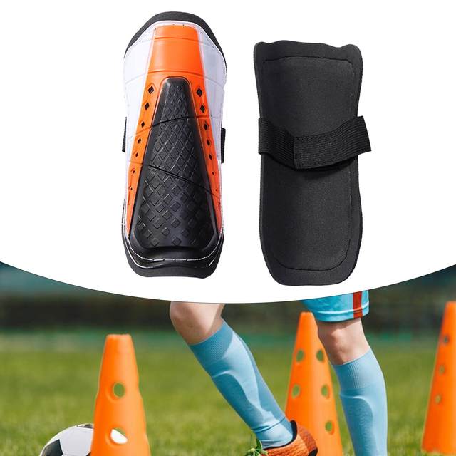 Soccer Shin Guards Leg Protection for Men Women Football Game EVA Cushion Lightweight Breathable Holes Soccer Protective Gear