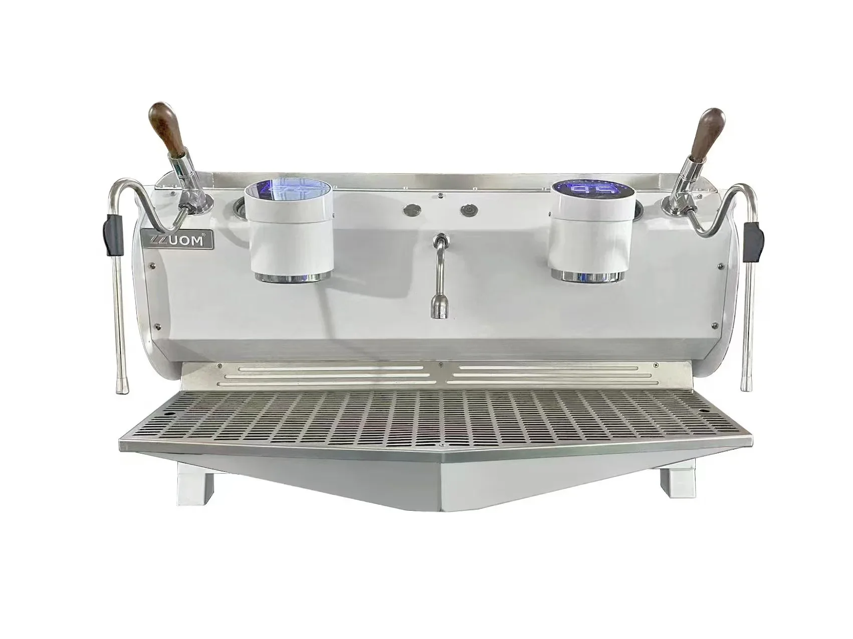 Two Head Semi Automatic Profesional Kaffeemaschine Italian Coffee Maker Two Group Commercial Coffee Espresso Machine 5