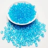 100Pcs/lot Mix Color Hair Braid Beads Decoration Pendants Clear African Hair Bead 4mm Large Hole Hair Clips for Braids Styling 5