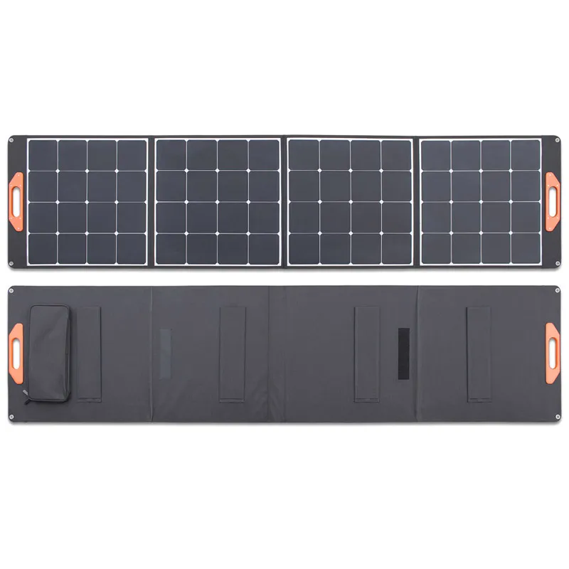 ETFE Sunpower Solar Cells 120W 220W Foldable Solar Panel For 12V Battery Charging Panels
