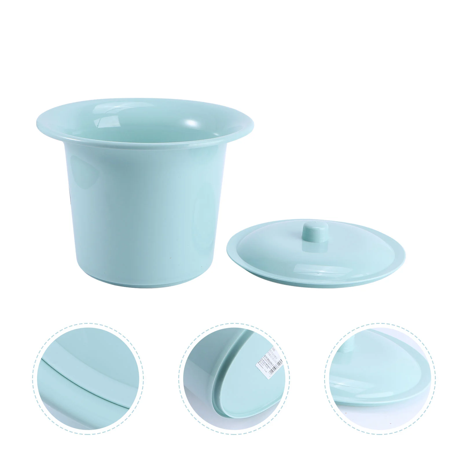 

Potty Portable Toilets Chamber Pot Women Urine Bowl Spittoons Lids Handle Brush Pregnant Woman Adults Portable Toilet