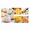Electric Bun Steamer Commercial Stainless Steel Table Base Bun Steam Machine Bread Food Warmer Cabinet Cooking Appliances 220V 6