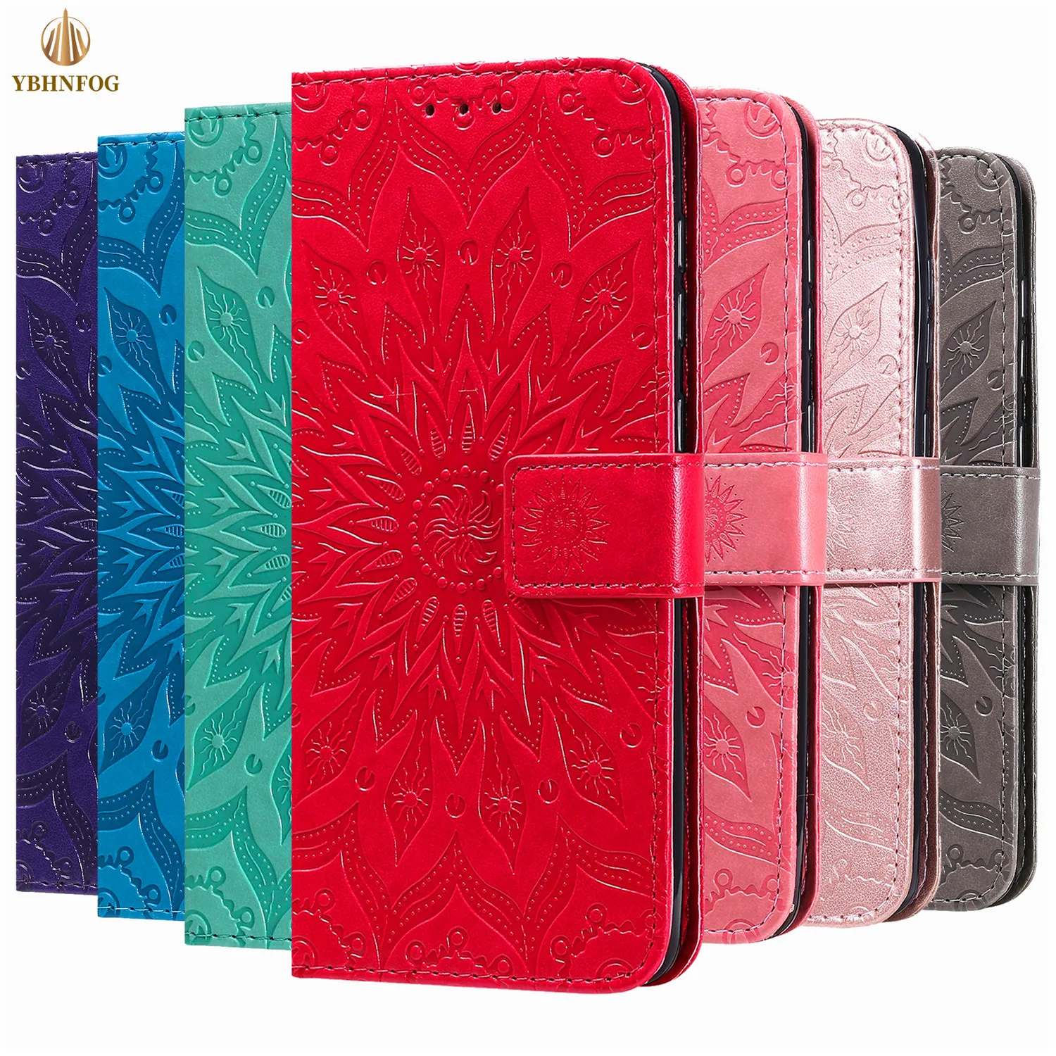 Leather Flip Wallet Stand Cover Case - Elegant Design and Durable Protection