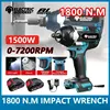 1800N.m DTW700 High Torque Brushless Electric Impact Wrench Rechargeable Wrench Cordless For Makita 18v Battery 1