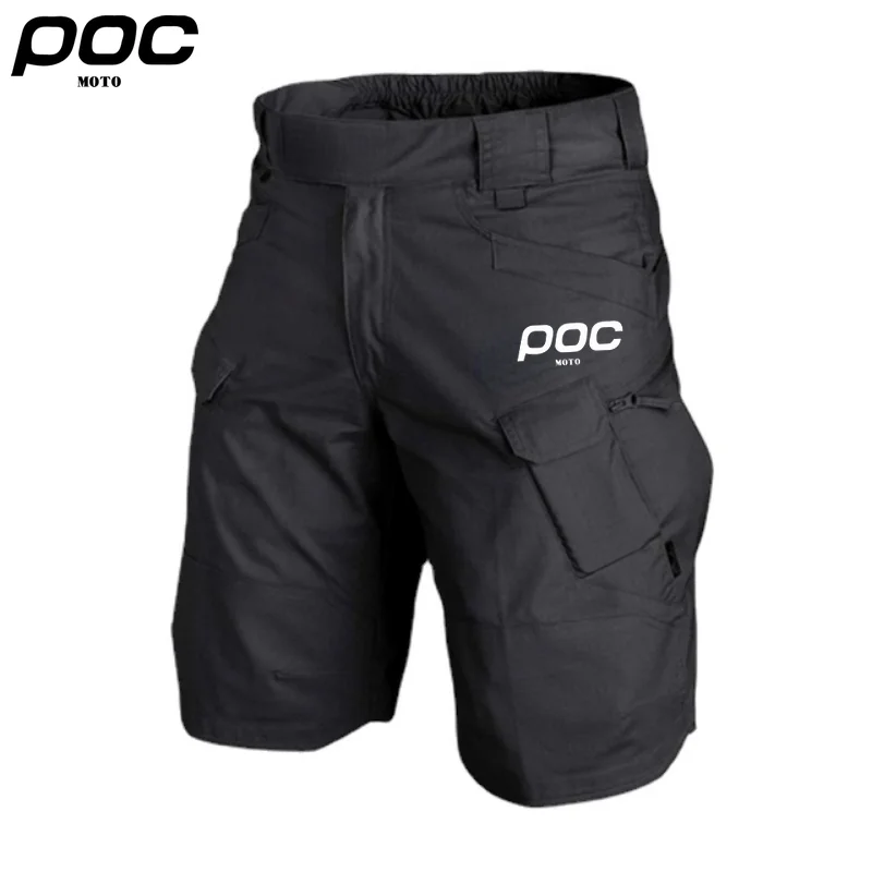 MOTO POC Cycling Mountain Bike Shorts Men's Cycling Shorts Road Bicycle Trousers Waterproof Loose Fit Sports Short MTB Pants Man sport shorts,men sport pants