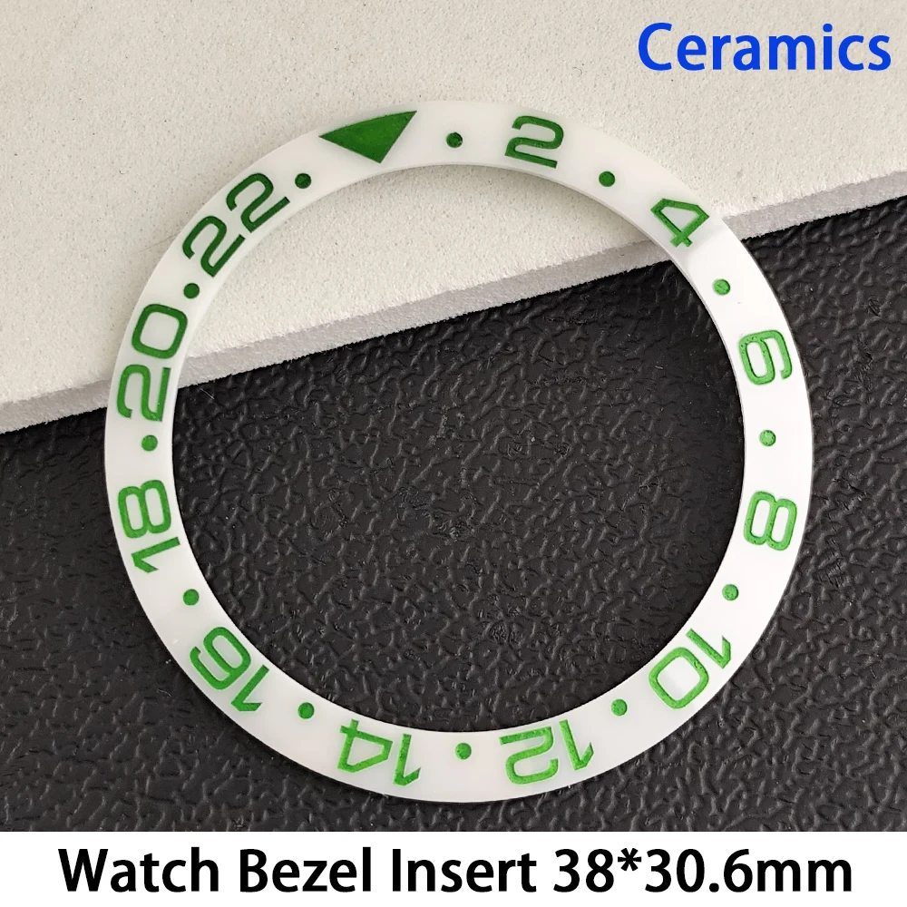 Premium 38mm Sloping Aluminum-Ceramic Bezel Insert