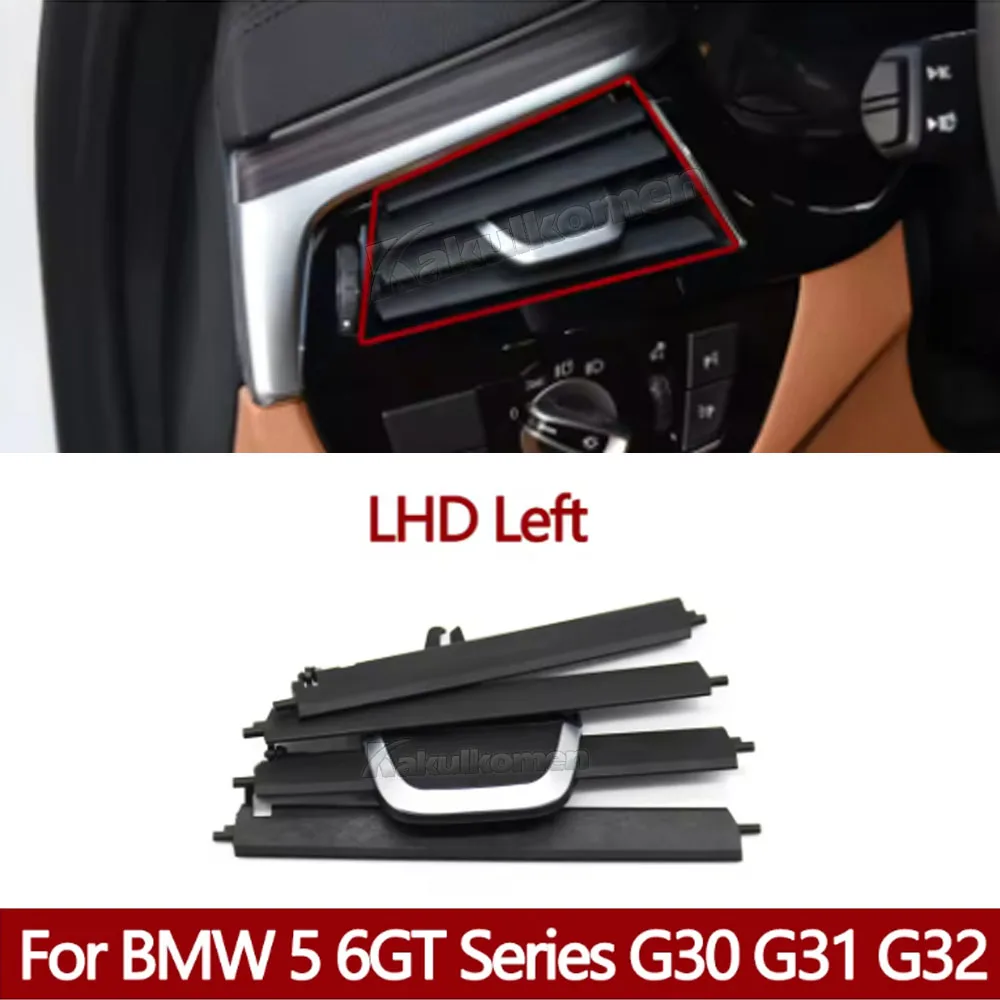 BMW 5 6GT 시리즈 G30 G31 G32 525i 530i 535i 540i용 자동차 앞뒤 에어컨 통풍구 그릴 아웃렛 클립 수리 키트