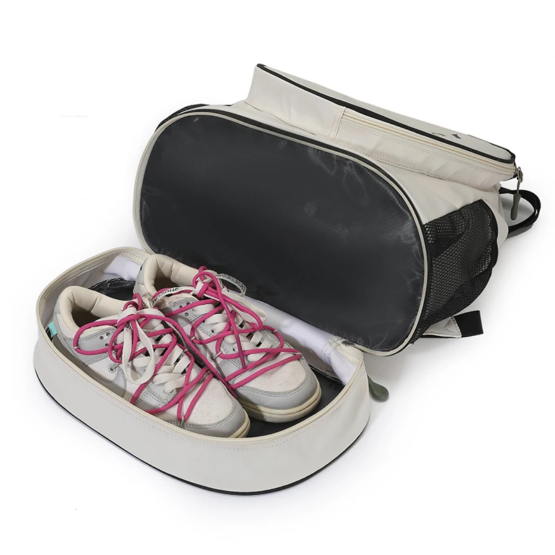 Holiday large capacity tennis and badminton men's and women's backpacks with ventilated shoe compartment, capable of accommodati