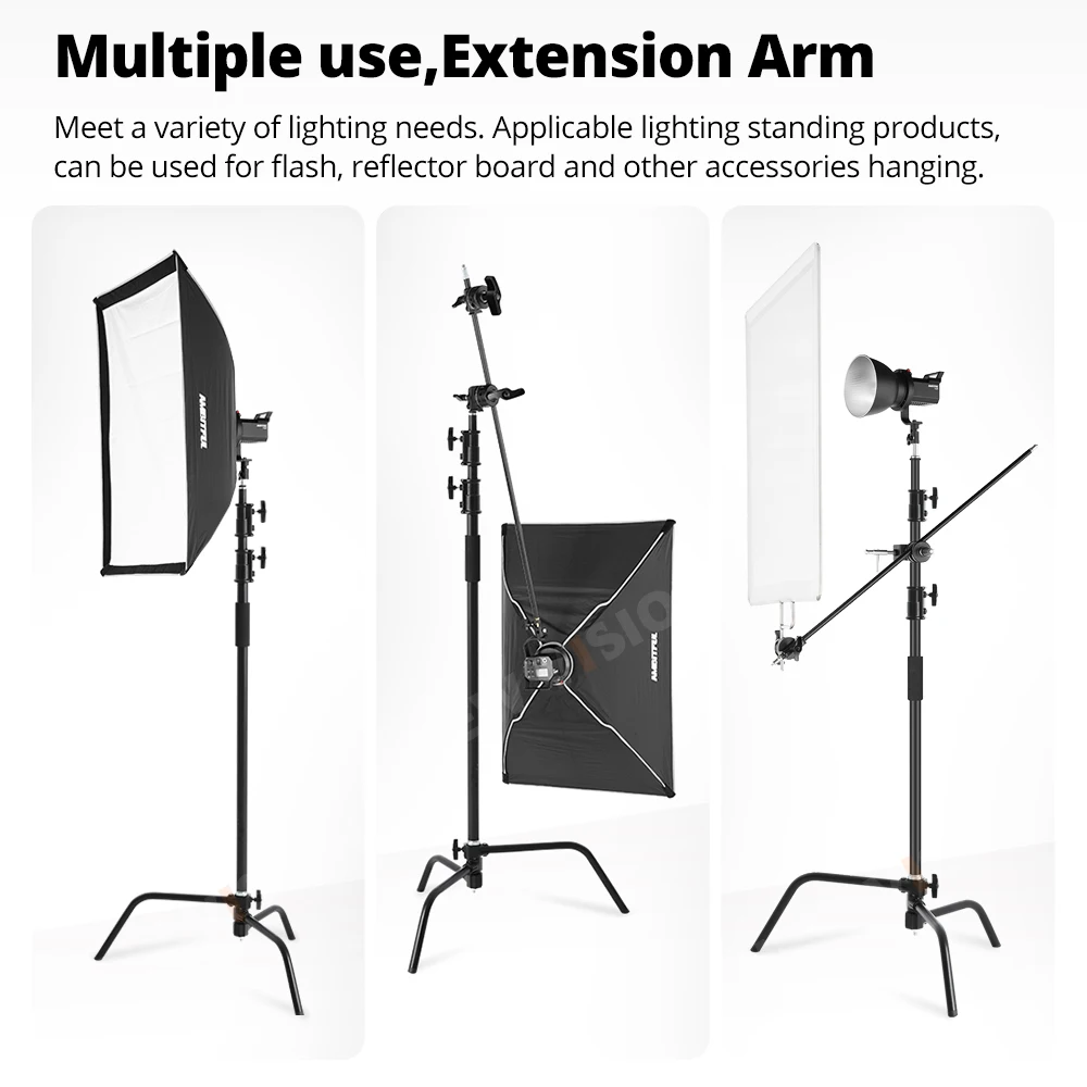 150-330cm Multi-functional C-Stand