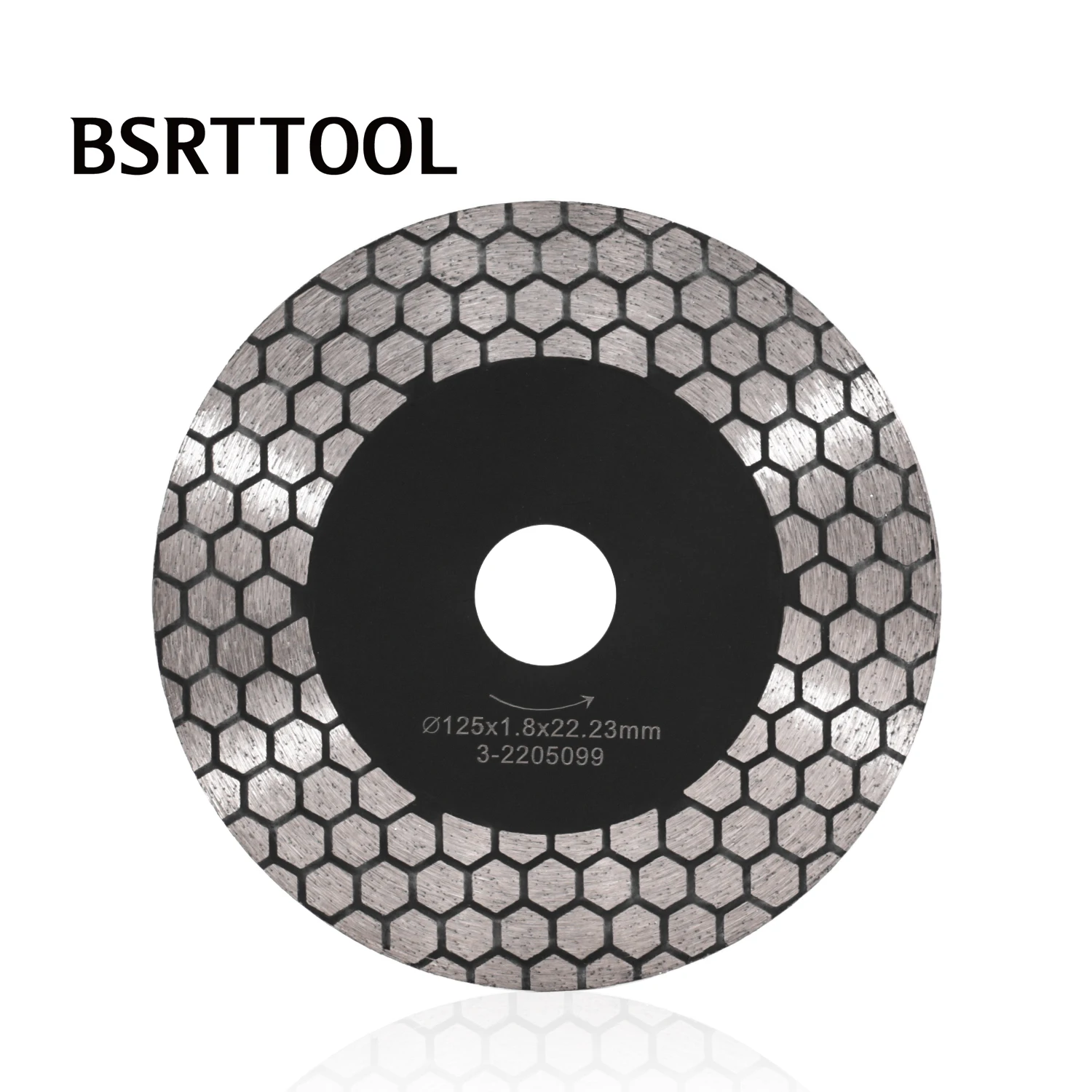 BSRTTOOL 5 Inch 125mm Diamond Saw Blade For Cutting Ceramics Marble Tile Diamond Cutting Disc