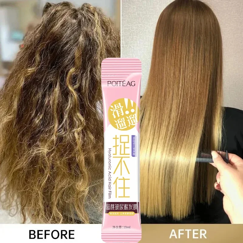 

Magical Keratin Hair Mask 5 Seconds Fast Repairing Damage Frizzy Treatment Smooth Soft Shiny Straighten Deep Nourish Scalp Care