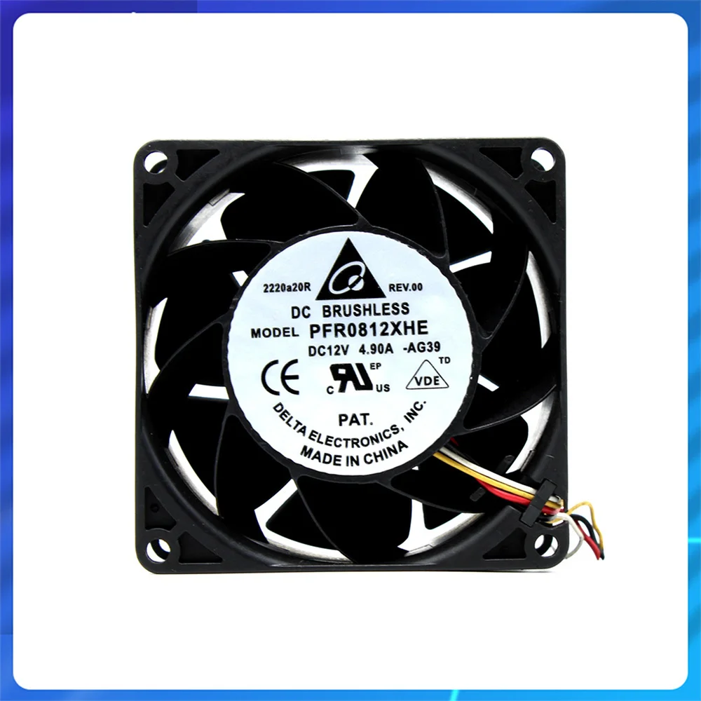 Преобразователь частоты для сервера Sunon Inverter 12В 4.9A 2Pin 60*60*25 мм 5200 об/мин вентилятор
