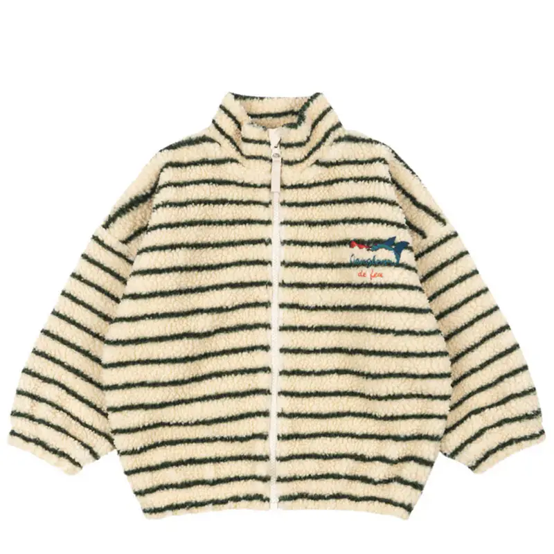 Children's Jackets 2026Fall And Winter Fashion Cartoon Lamb Wool Girls Jacket Cotton Warm Cute Boys Coat Children's Clothing - Image 7