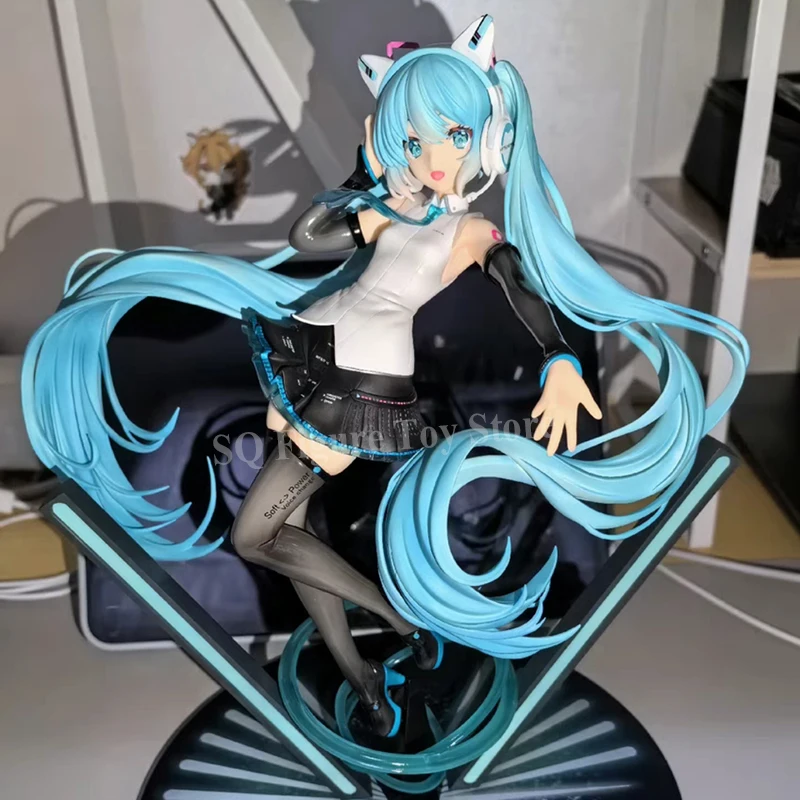 Original F:nex×yowu Vocaloid Hatsune Miku Figure Cat Ear