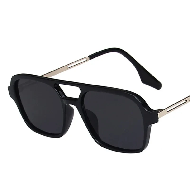 Retro Brand Small Rectangle Sunglasses Women Blue Shades 90s Vintage Double Beam Square Sun Glasses Men UV400 Gafas vintage sunglasses photochromic sunglasses driving glasses women sunglasses retro round sunglasses