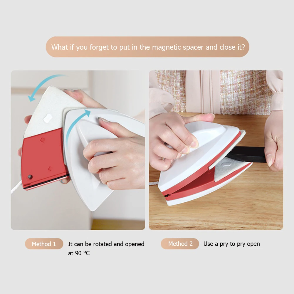 Magnetic Glass Brush Double Side Glass Cleaning Brush For Window Cleaning Household Tool Magnetic Window Cleaner