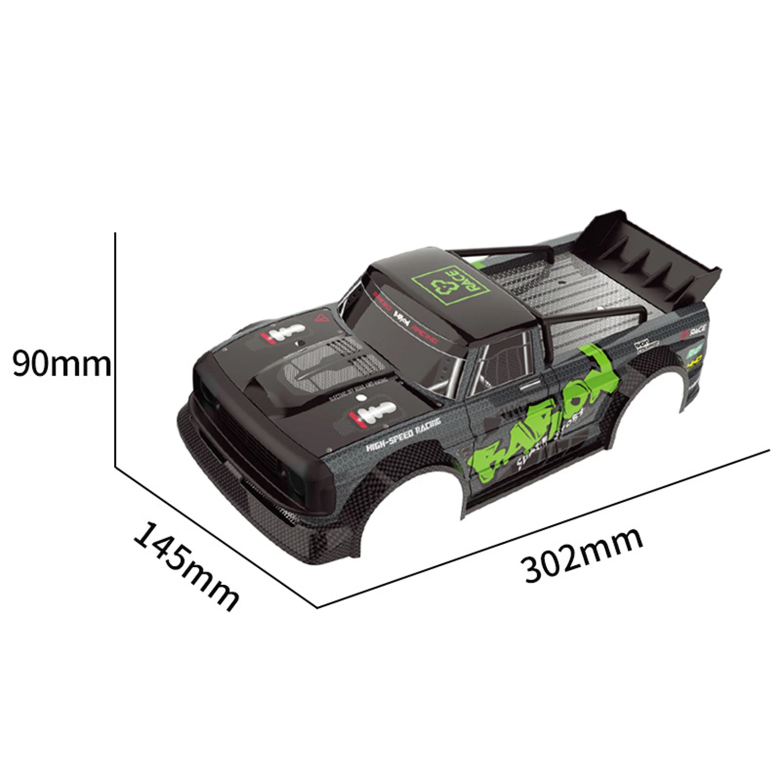 Replacement Body Shell for 603 1:16 Scale RC Rally Truck Upgrade Parts 6
