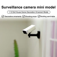 Offre Spéciale : Caméra de Surveillance Miniature à l'Échelle 1/12 pour Décoration de Maison de Poupées, Accessoire Micro-Scène pour Poupées Domestiques 4