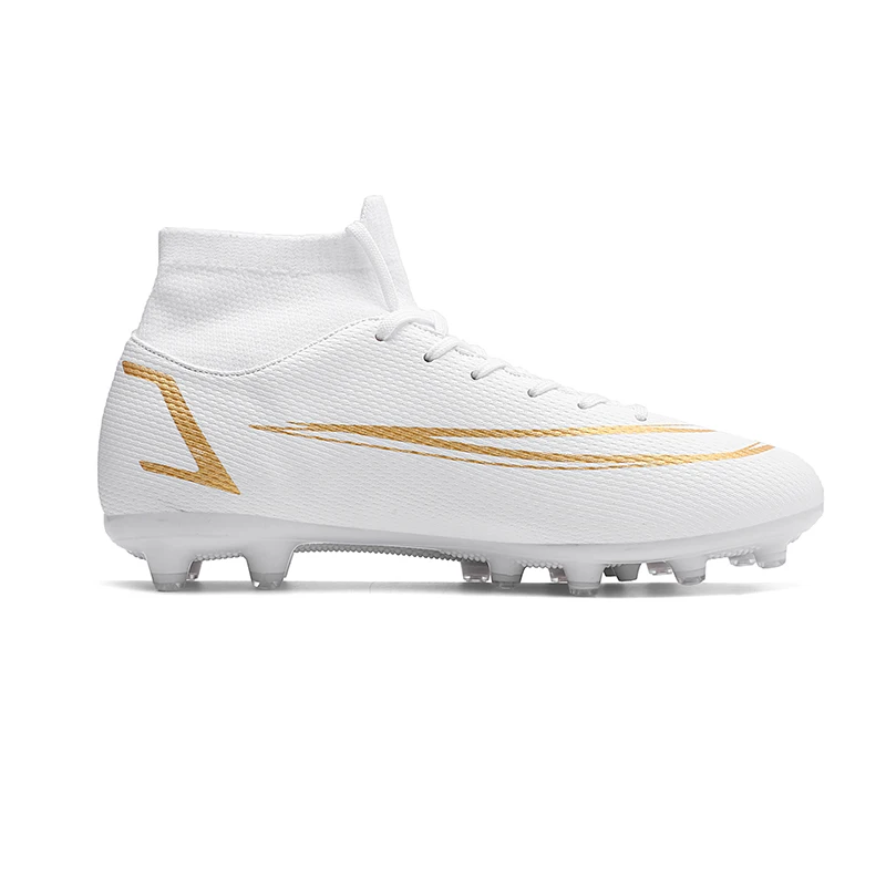 

Men's Football Boots TF/FG High Top Adult And Children's Anti-Skid Football Shoes Artificial Field Indoor Training Shoes