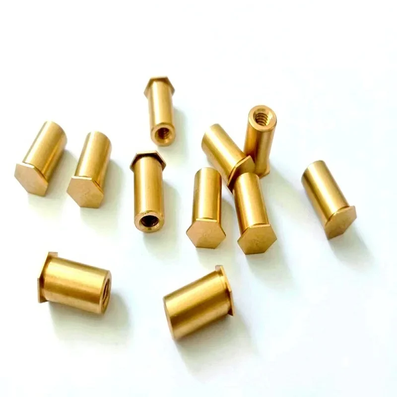 Brass blind hole press rivet nut column chassis sheet metal rivet nut BSOC-M3-5 6 7 8 9 10 12 18