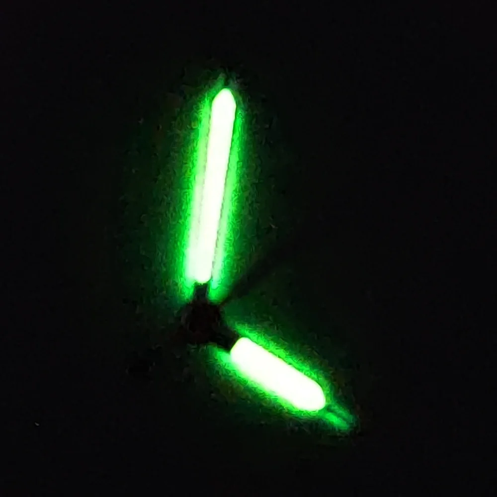 Green Luminous Silver Watch Hands Replacement Parts
