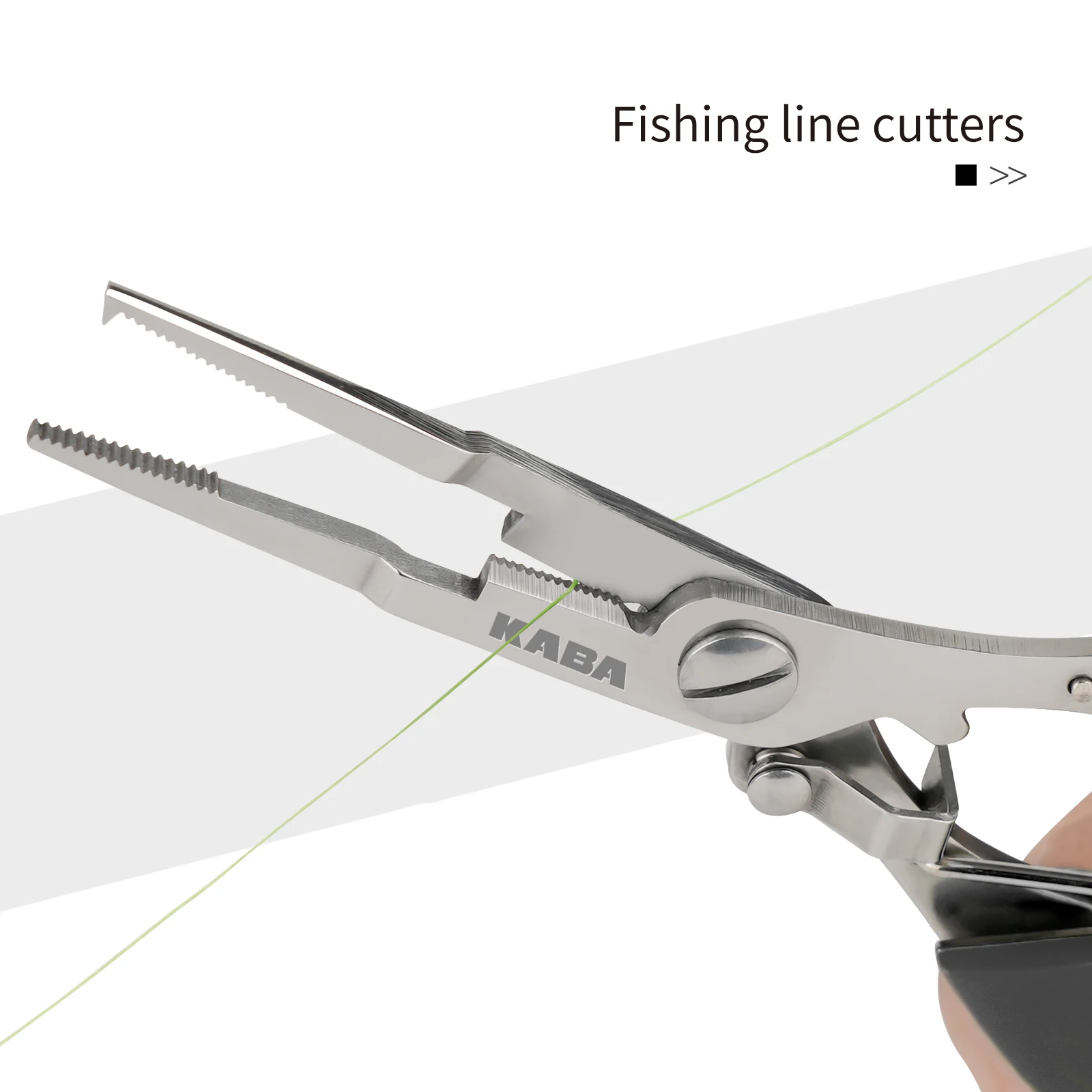 Kaba Fishing Pliers 6.5” Saltwater Hook Removers Crimper Split
