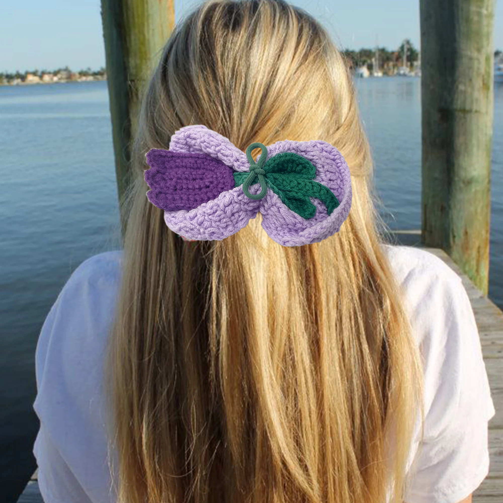 Рисунок 3 - Новинка розовые заколки ручной