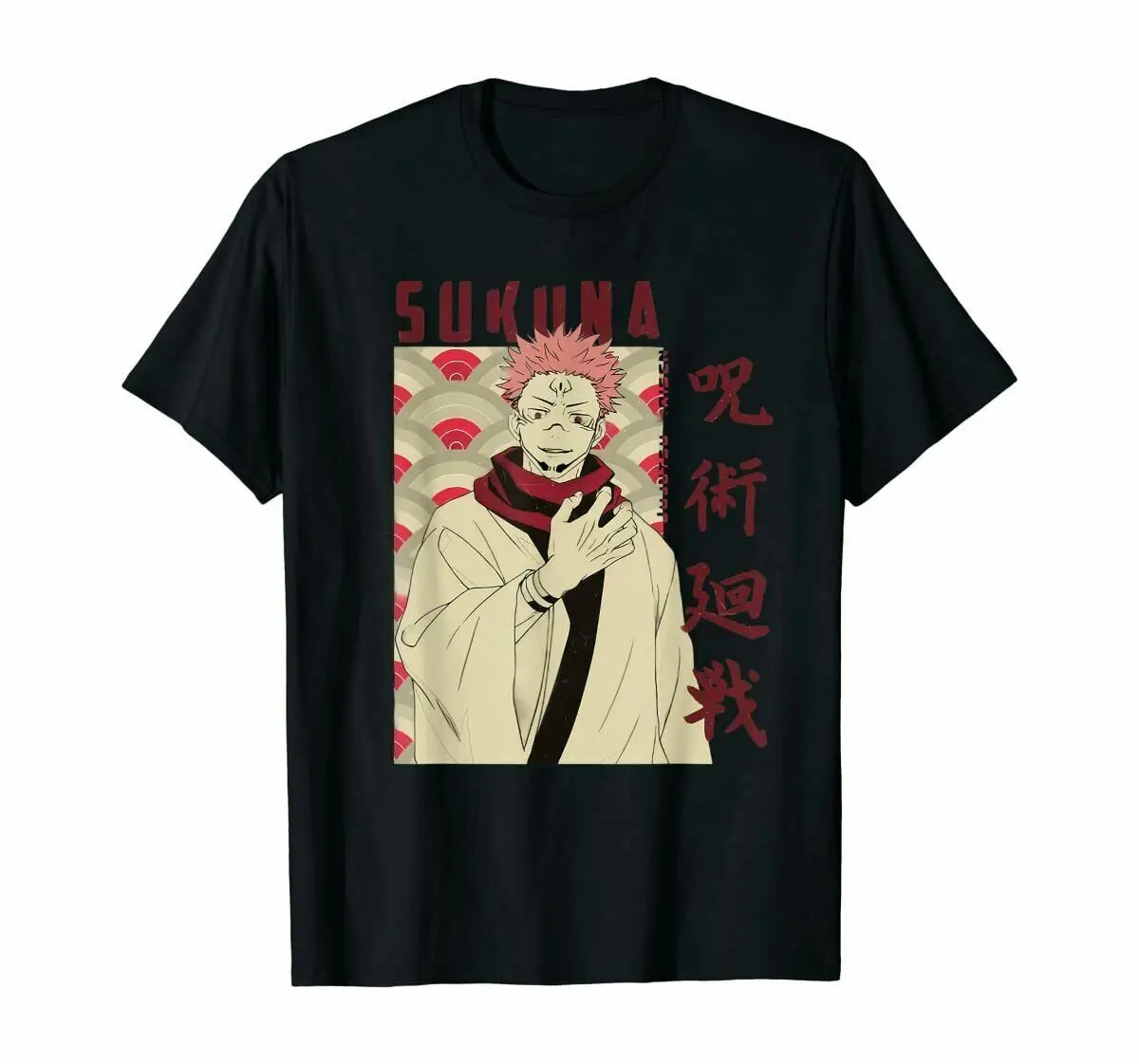 Sukuna Jujutsu Kaisen Anime Manga Ryomen Sukuna T-Shirt Divertente Tee Gift Trend