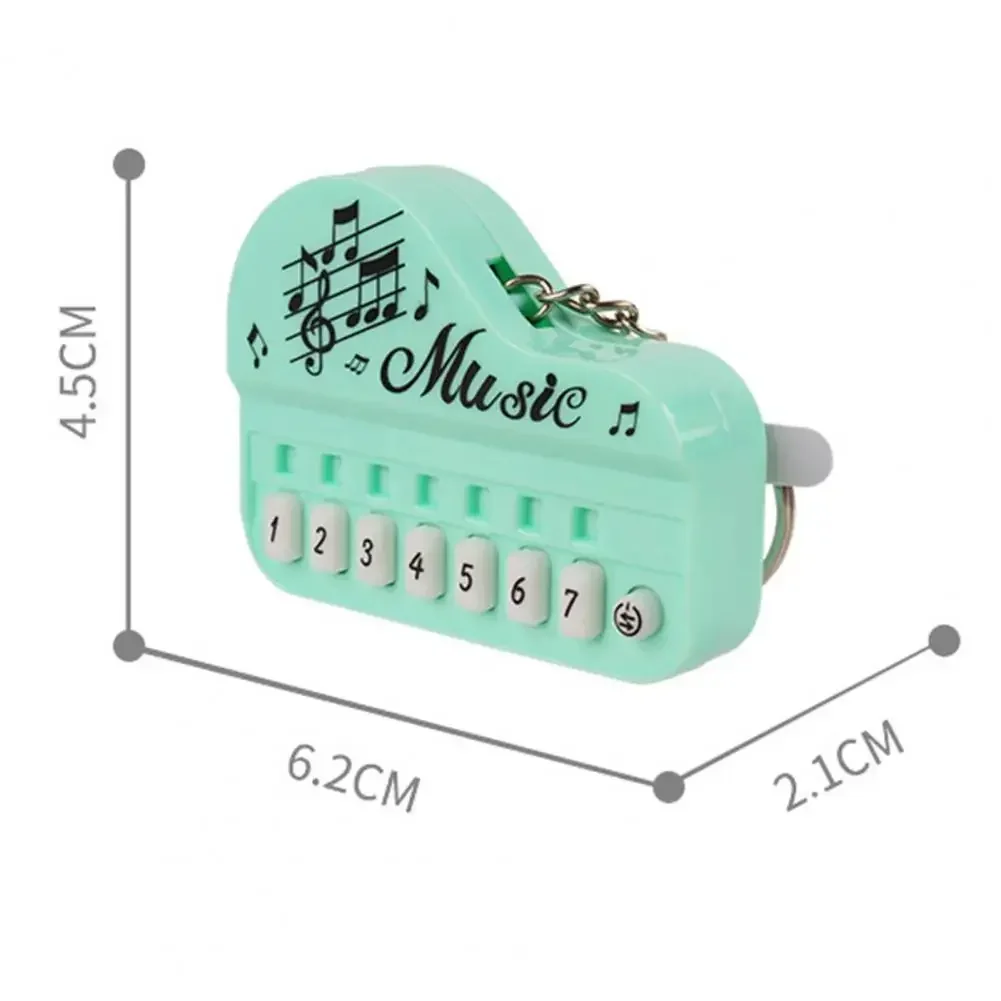 Mini Music Electronic Piano Keychains