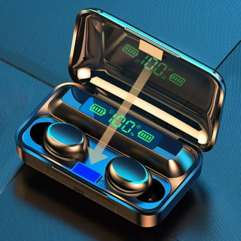 Wireless Bluetooth Earbuds Stereo Bass Sports Headset