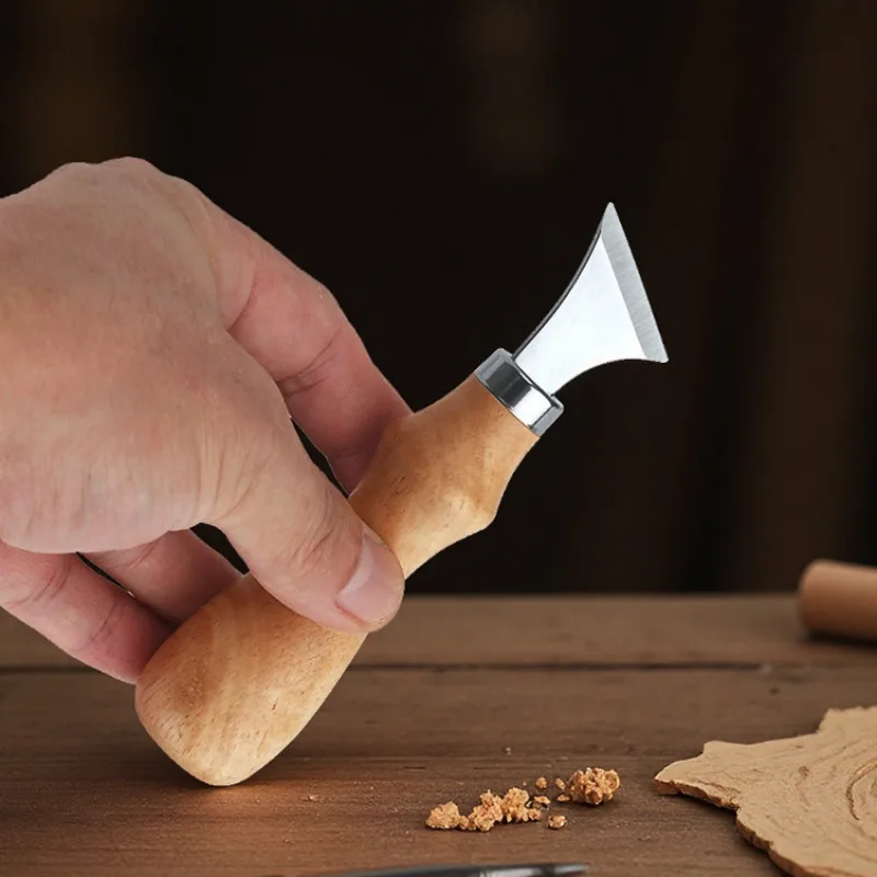 5PCS Wood Carving Knife Set with Ergonomic Hook Chisel 5