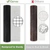 Black Hardware Cloth 1/2 Inch 48 in x 100 ft 19 Gauge PVC Coating Wire Mesh Rolls Vinyl Coated Welded Chicken Wire Fencing 2