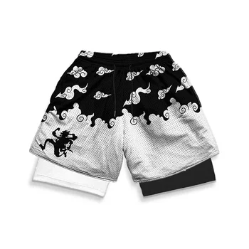 Luffy Gear 5 Shorts – Compression Workout Gear 5 2