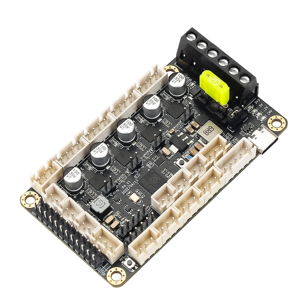 Placa-mãe Fysetc r4 para Impressora 3d Voron V0.1 Placa 86 mm 48 mm Peças Tmc2209 - Imagem 4