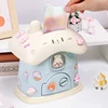 Cute Rabbit Piggy Bank Large Capacity Cash Coin Box DIY Creative With Lock Key Desktop Decoration Toys Gifts for Kids Girls 3