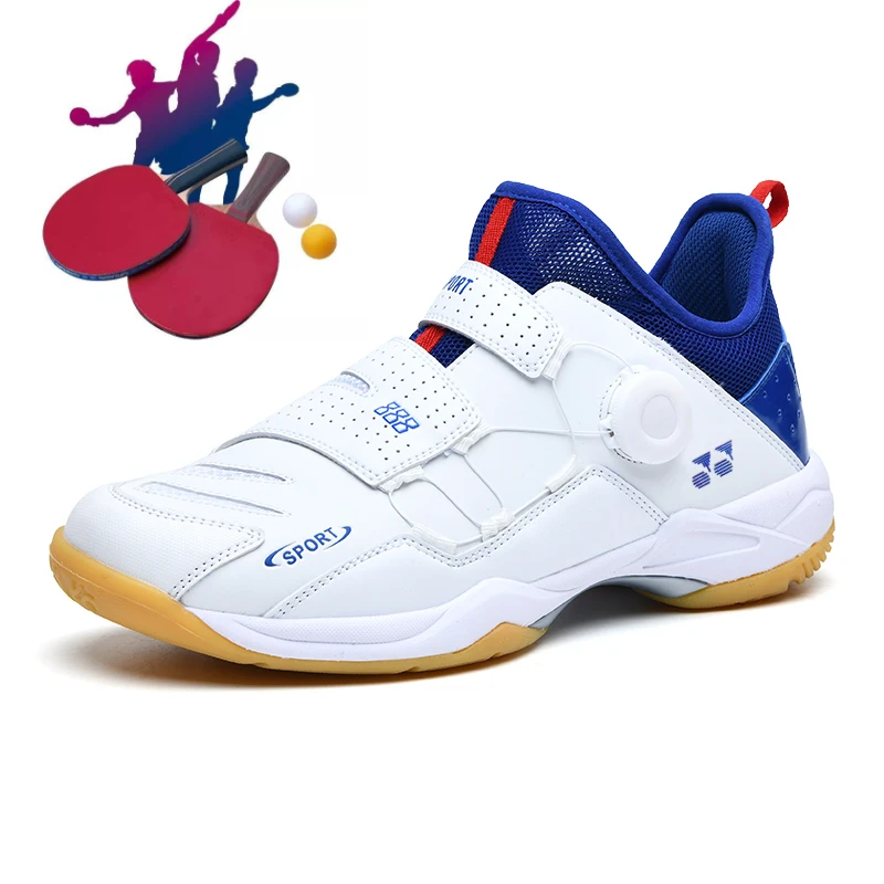 Men's Professional Table Tennis Shoes Comfortable Big Children Training Shoes Fashionable Breathable Table Tennis Sneakers Men sports shoes