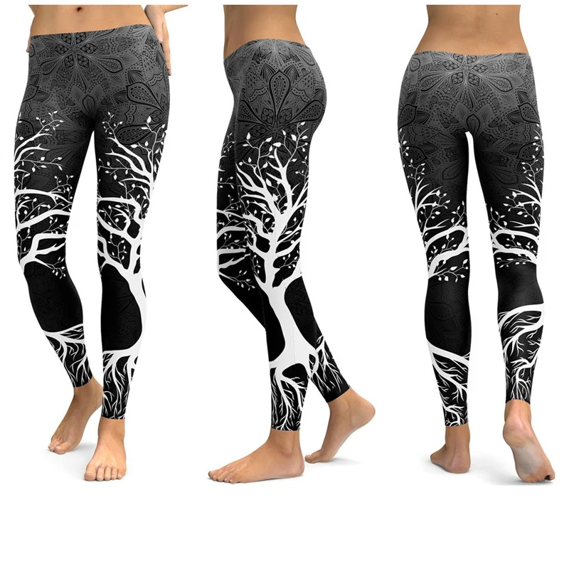 LI-FI Print Yoga Pants Women Unique Fitness Workout Sports Running Leggings sports leggings yoga pants