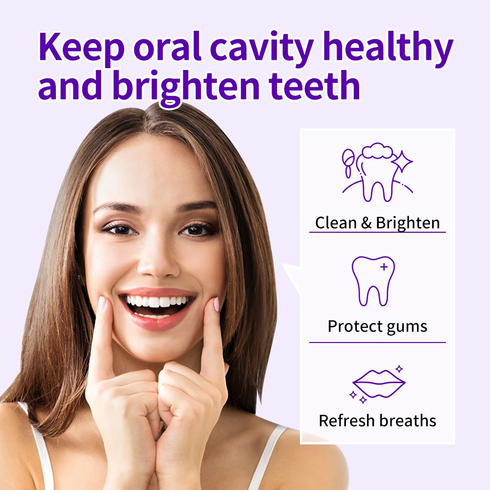 Teeth Whitening Powder Teeth Whitening Toothpaste Teeth Whitening Gel Teeth Cleaner Teeth Whitening Powder Remove Plaque Stains Toothpaste Dental Tools White Teeth Cleaning Oral Hygiene Toothbrush Gel