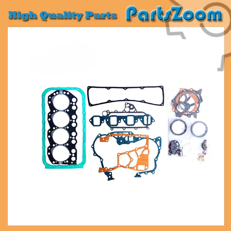 

Full gasket kit 10101-54T25 With Head gasket 11044-54T05 For Nissan BD30 BD30T Diesel Engine EX60 EX70 Excavator