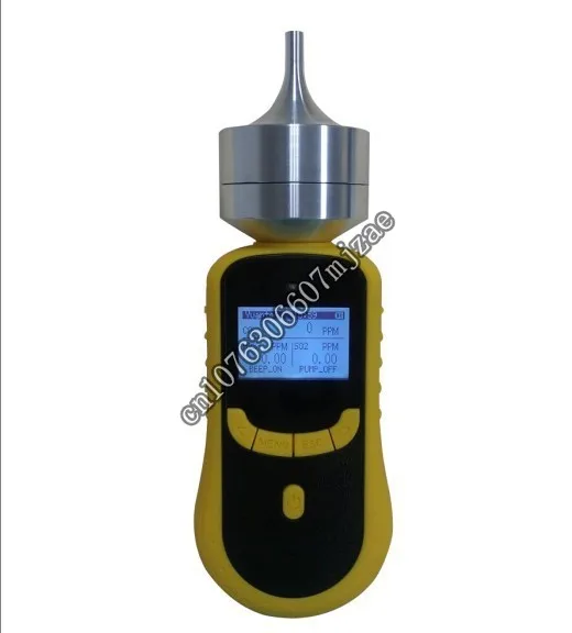 

Portable 4 gases landfill multi gas detector (CO2 O2 H2S CH4) with pump
