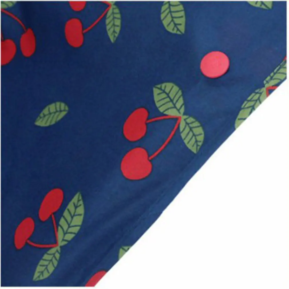 Thickened travel casual cherry raincoat blue m daily supplies health and beauty personal care products