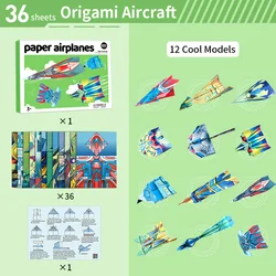 Interactive Paper Airplane Guide: Fun Folding Techniques with Colored Practice Pages (MULTI)