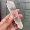 Natural White Clear Quartz Crystal Wand Healing Reiki Crystal Original Skeletal Crystal Point Specimen Home Decor Minerales 3