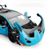 1/18 Big Lamborghini Huracán STO Alloy Sport Car Model Meatl Diecast Pull Back Model Car Toy For Boy Birthday Gift Collection 4
