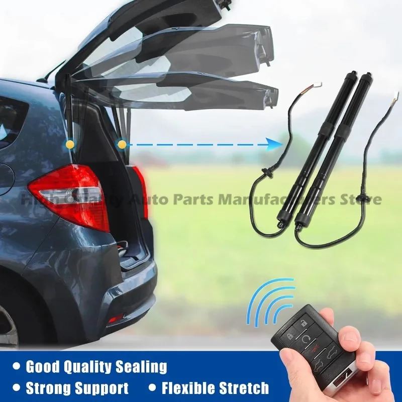 For One Pair Auto Electric Power Lift Support Premium Quality Gas Struts for JAGUAR XJ 2010-2019 Tailgate Replacement C2D3498 Du 4