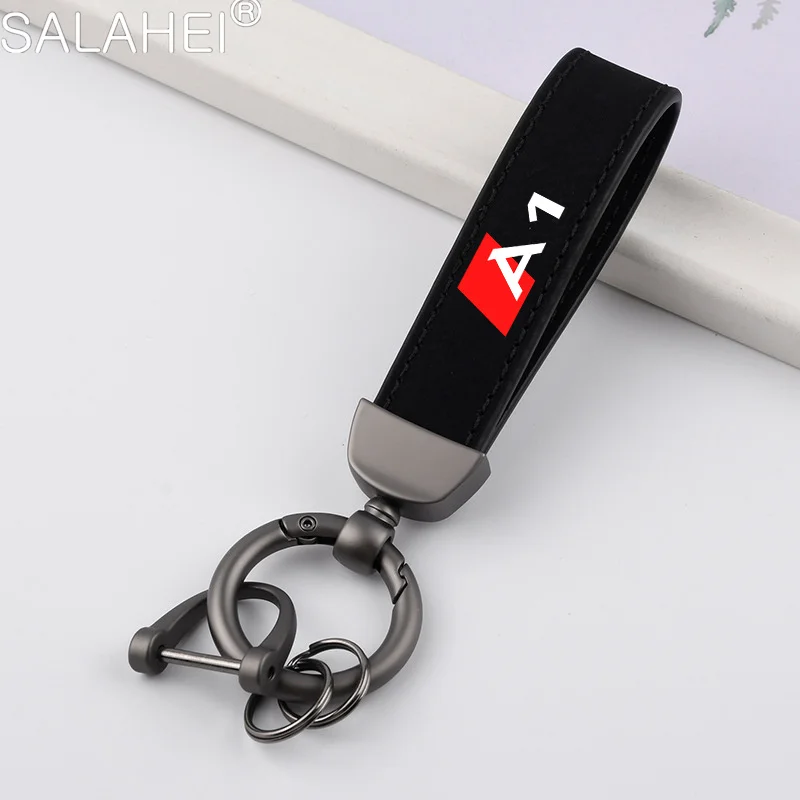 Supporti In Pelle Di Alta Qualità Portachiavi Personalizzato Portachiavi Portachiavi Portachiavi Portachiavi Per Audi A1 Portachiavi Per Auto Accessor