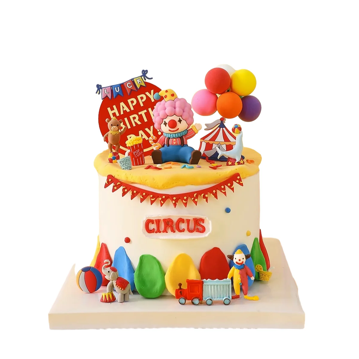 Cialda per Torte Carnevale | Arcobaleno Party