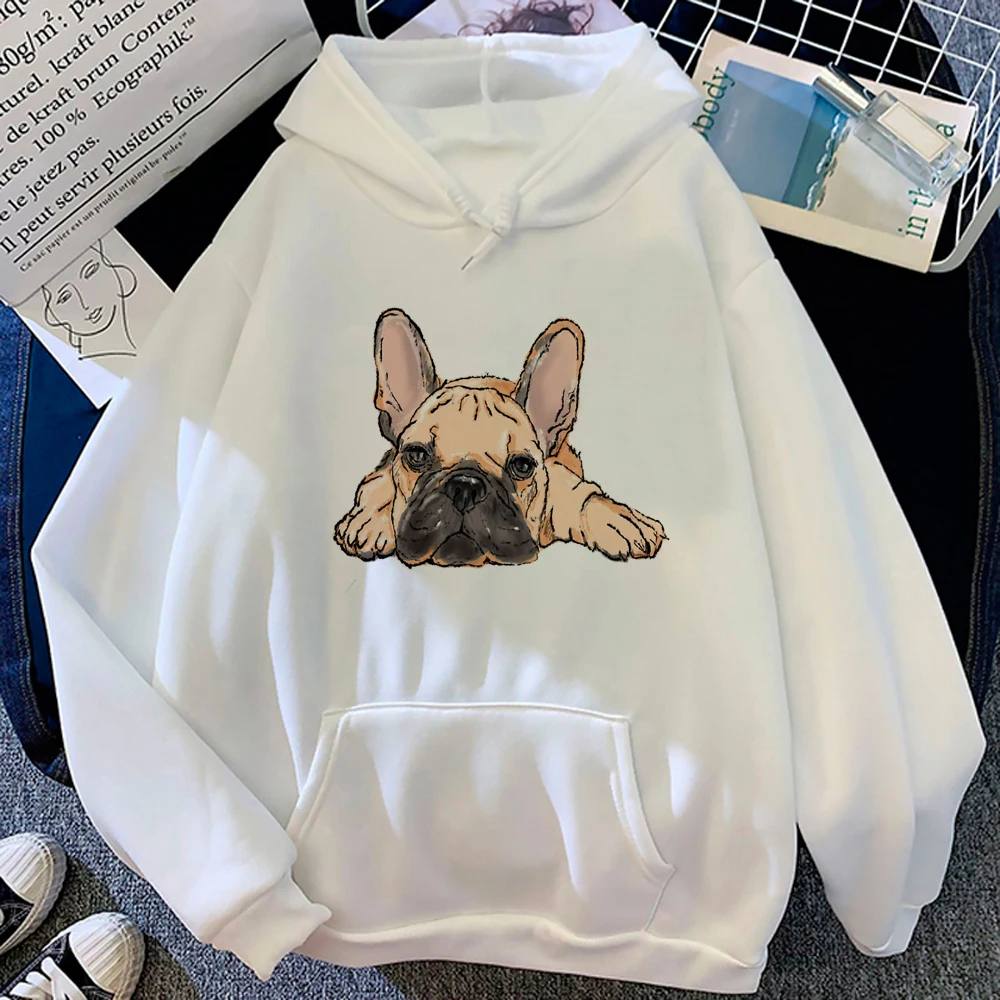 

French Bulldog hoodies women y2k aesthetic sweat y2k tracksuit clothing women gothic Hood
